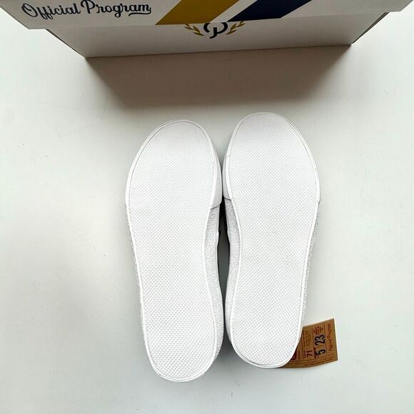 NWT Official Program big boy’s canvas slip on sneakers in camo/black/white Size - Picture 5 of 13